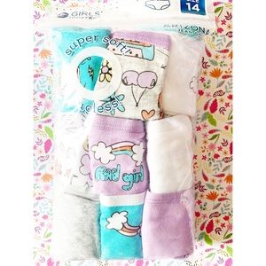 Arizona Little & Big Girls 9 Pack Hipster Panty